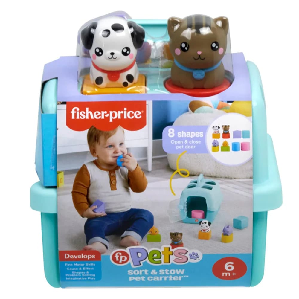 Сортер Fisher-price Переноска з тваринками HTW93 фото 2 Сортер Fisher-price Переноска з тваринками HTW93 фото 2
