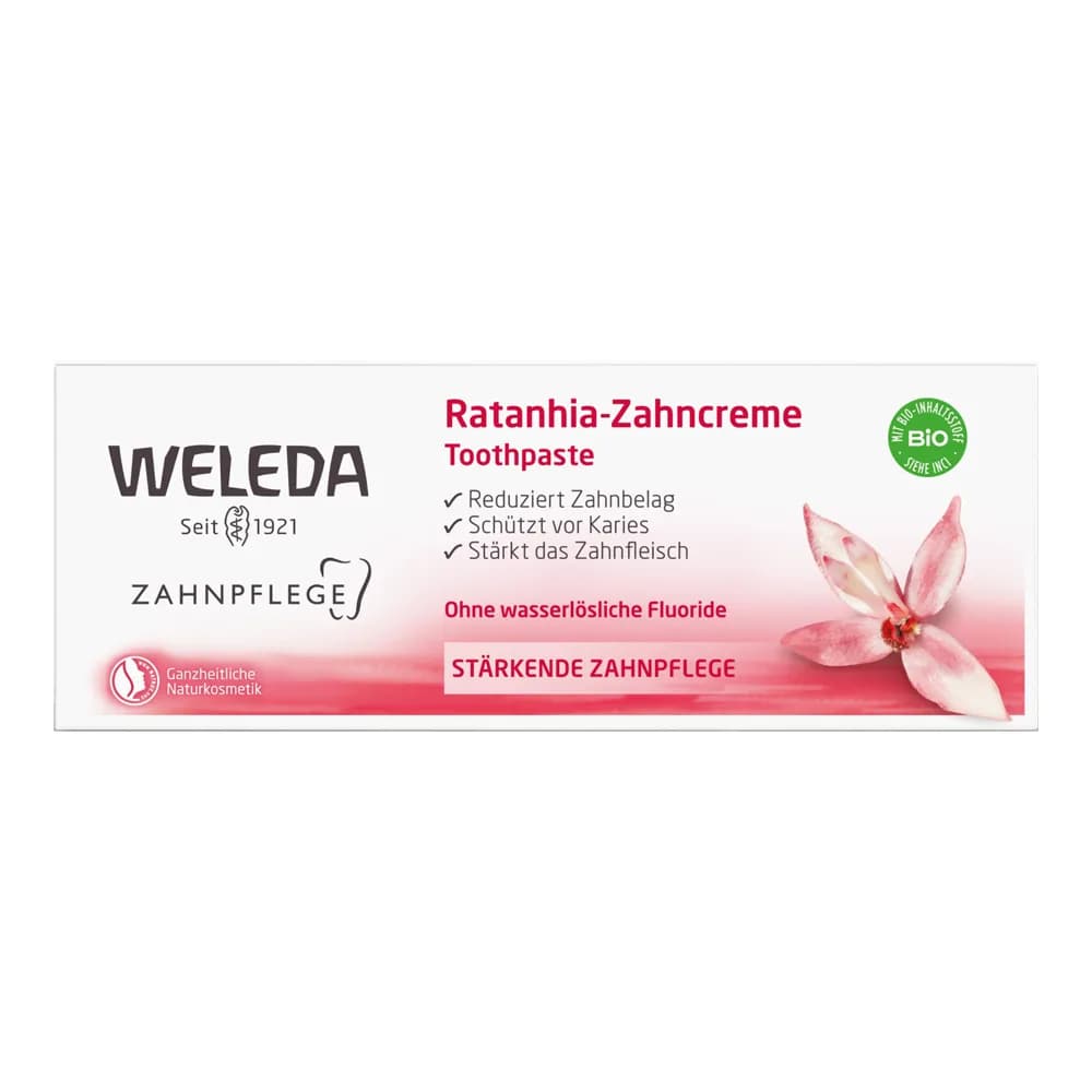Зубна паста Ратанія Weleda 75мл 00980800 фото 3