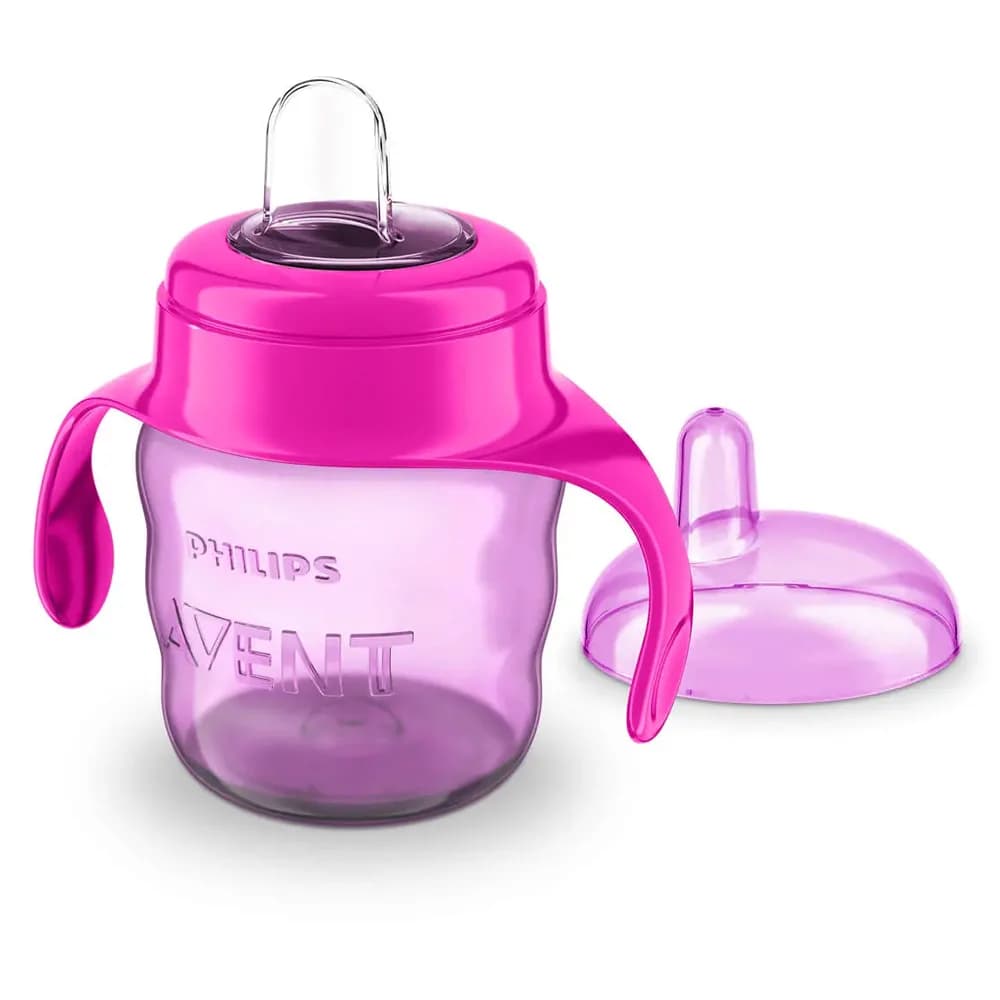 Чашка-поїлка з м'яким носиком та ручками Avent SCF551/03 фото 3 Чашка-поїлка з м'яким носиком та ручками Avent SCF551/03 фото 3