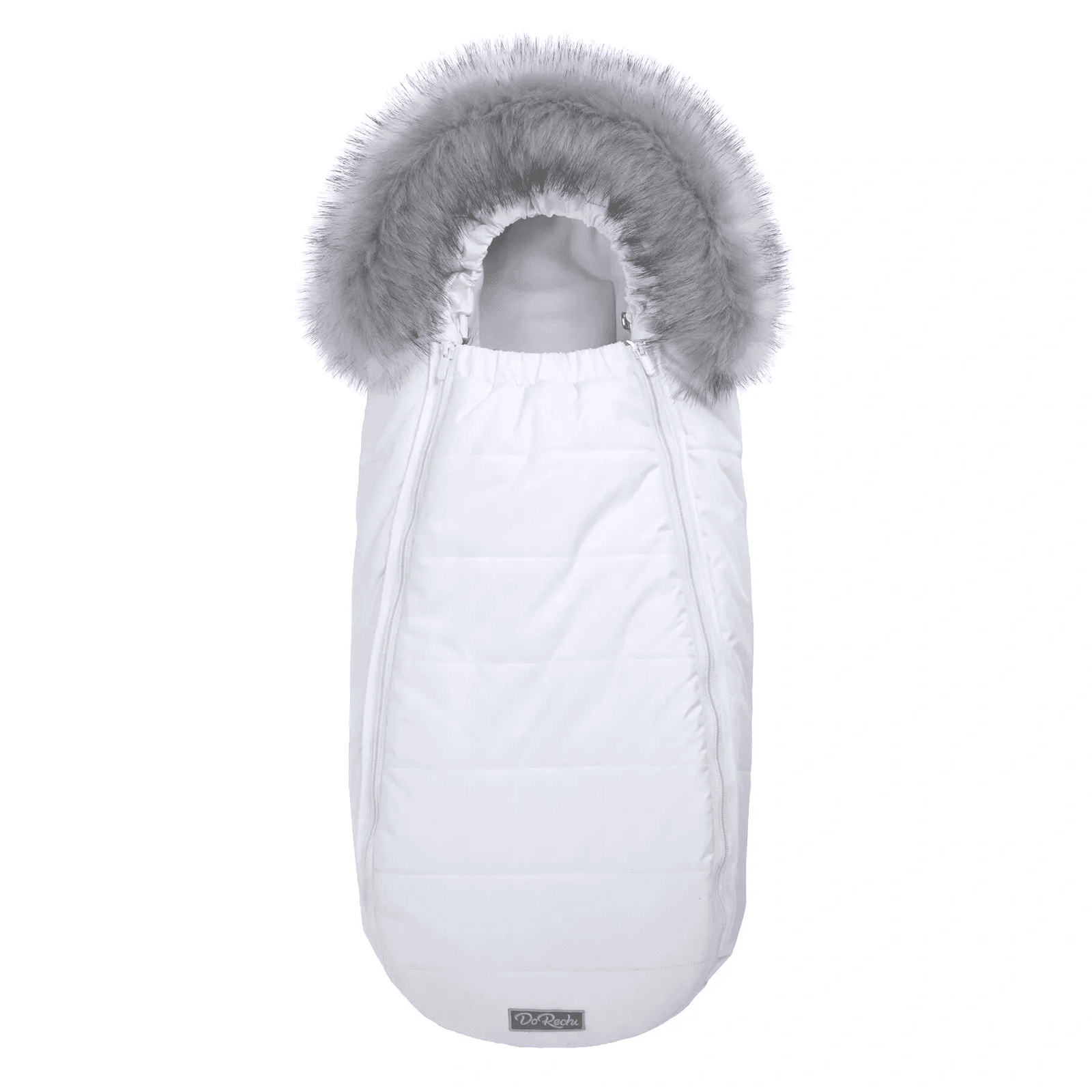 Конверт Dorechi Baby XS Флiс 1878 FО White з опушкою