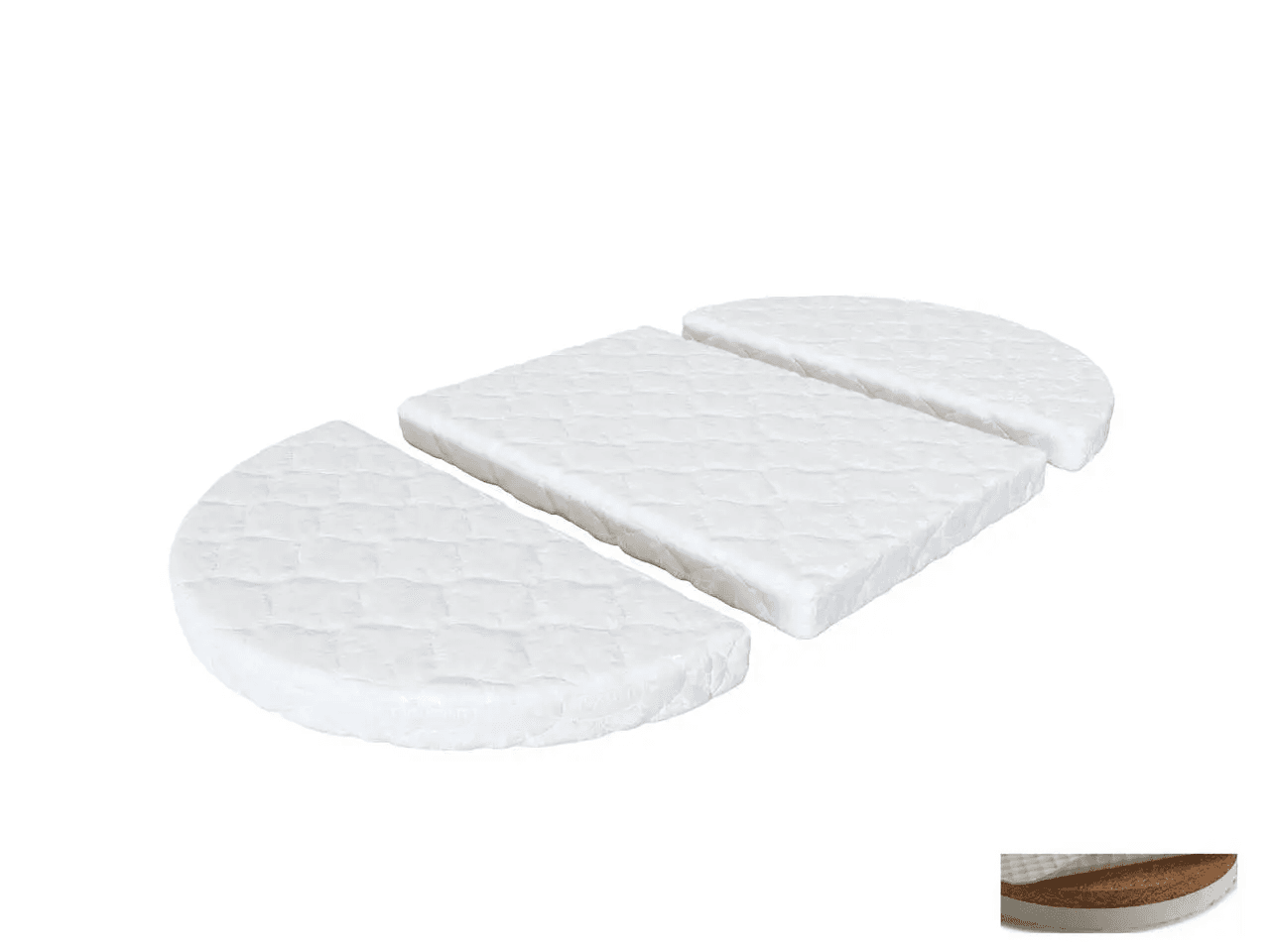 Матрац-трансформер IngVart Smart Bed Round 72х72см/120см 721727