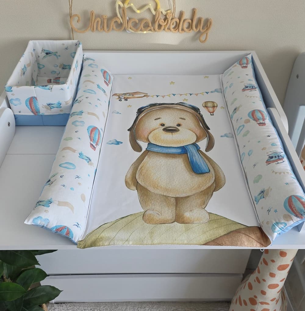 Пеленатор м'який Chickabiddy 70х60см CH-MPBP2-MP