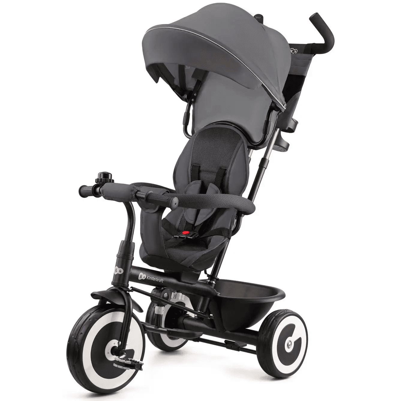Велосипед 3-х колісний Kinderkraft Aston KRASTO00GRY0000 Malachite Grey