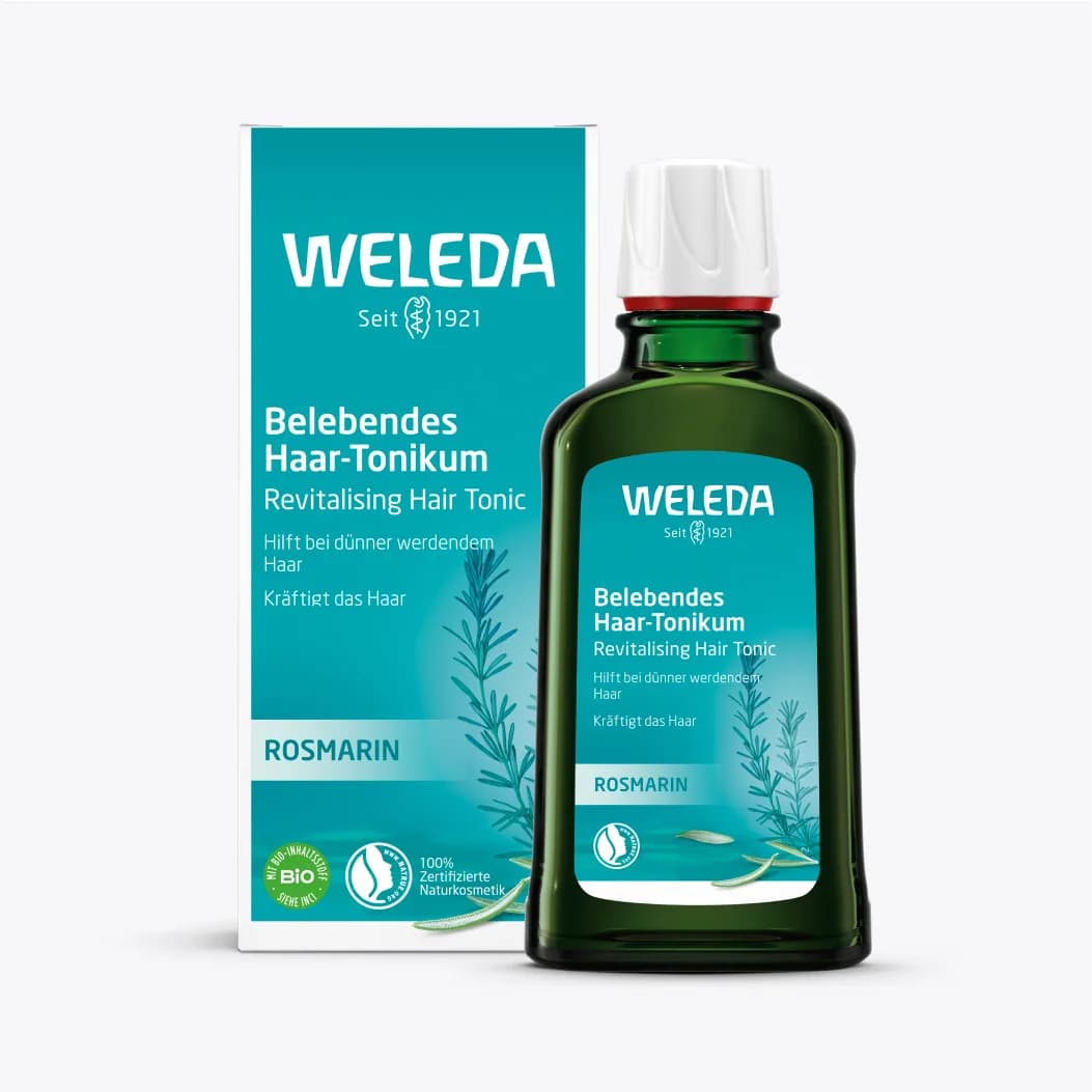 Тонік-стимулятор для волосся з екстрактом розмарину Weleda 100мл 00453000 фото 2
