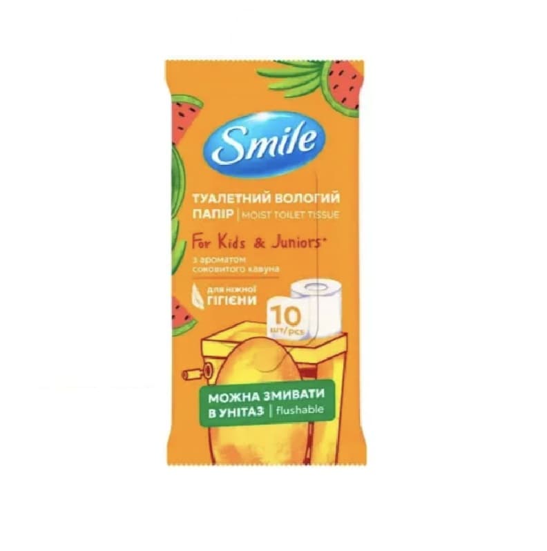 Папір туалетний дитячий Smile 42100482