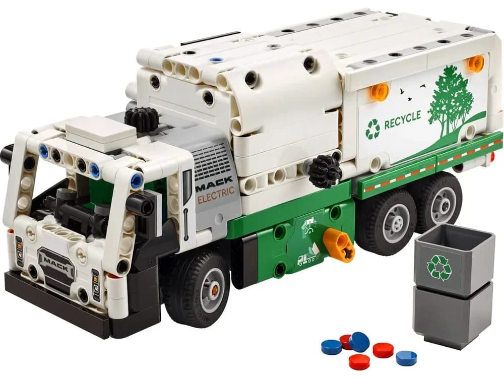 Конструктор Lego Technic Сміттєвоз Mack® LR Electric 503дет 42167 фото 2