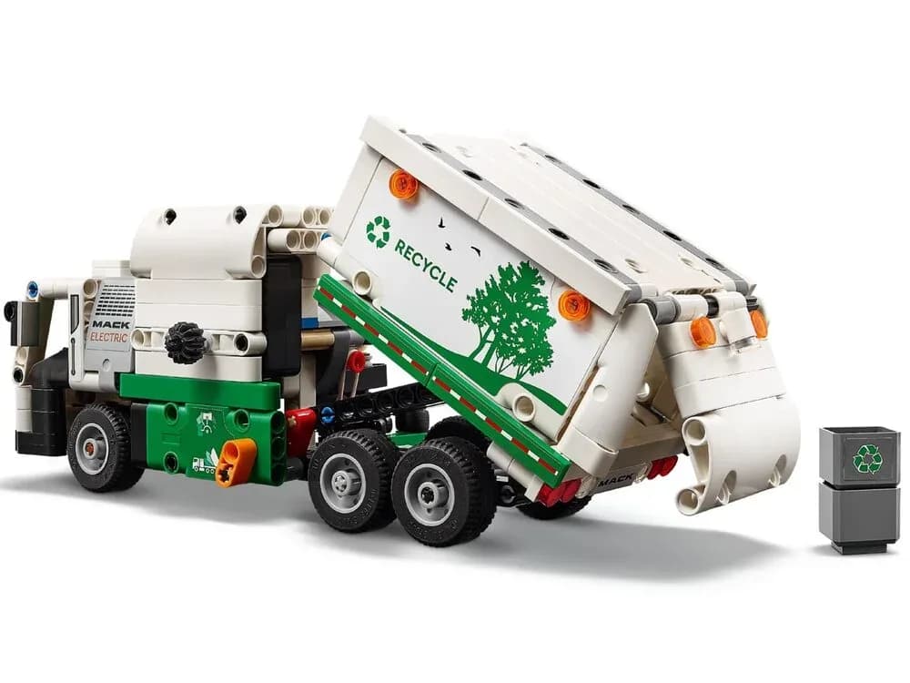 Конструктор Lego Technic Сміттєвоз Mack® LR Electric 503дет 42167 фото 8