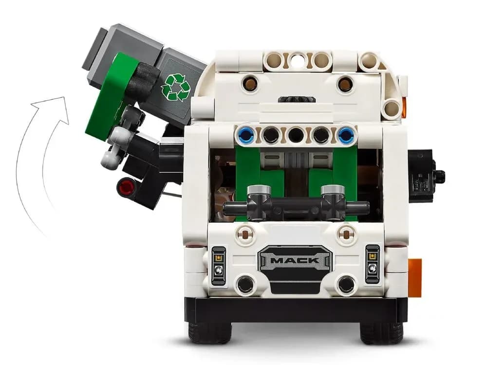 Конструктор Lego Technic Сміттєвоз Mack® LR Electric 503дет 42167 фото 7