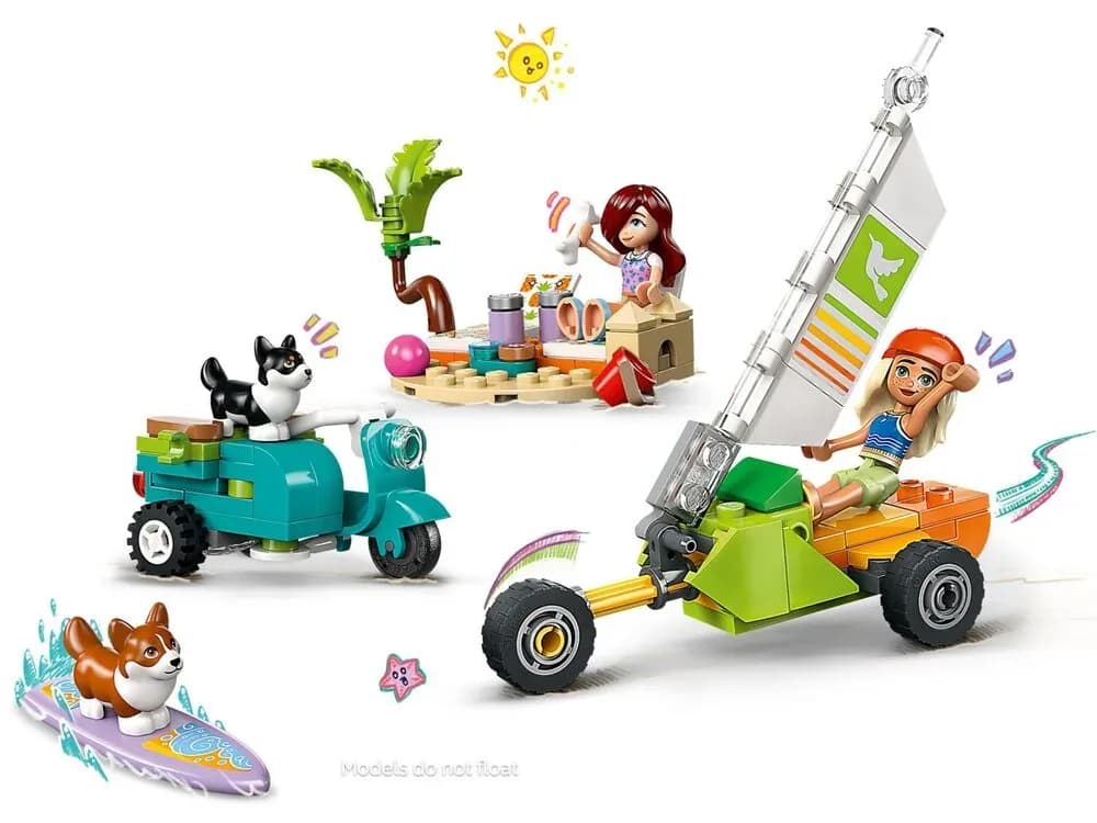 Конструктор Lego Friends Собачі пригоди на серфі та скутері 113дет 42641 фото 3
