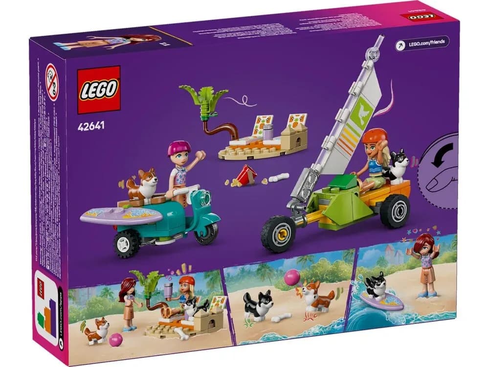 Конструктор Lego Friends Собачі пригоди на серфі та скутері 113дет 42641 фото 9