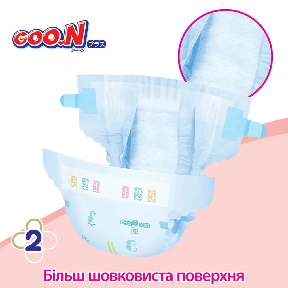 Підгузники Goo.N Plus large L 42шт 843337 фото 4