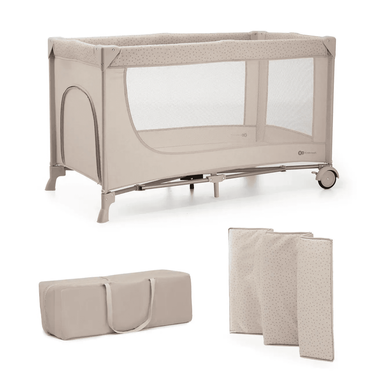 Ліжечко-манеж Kinderkraft Joy 2 KLJOY02BEG00000 Beige