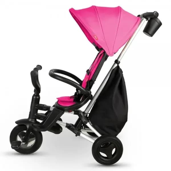 Велосипед QPlay Nova+ Rubber Floral Pink S700-13Nova+FloralPink фото 3