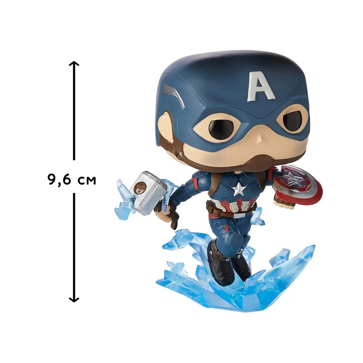 Ігрова фігурка FUNKO POP! cерії Месники: Фінал - Капітан Америка з мйольніром 45137 фото 4