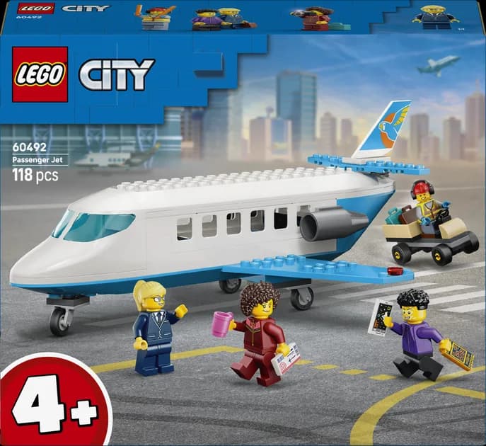 Конструктор Lego City Пасажирський літак 118дет 60492 фото 2 Конструктор Lego City Пасажирський літак 118дет 60492 фото 2