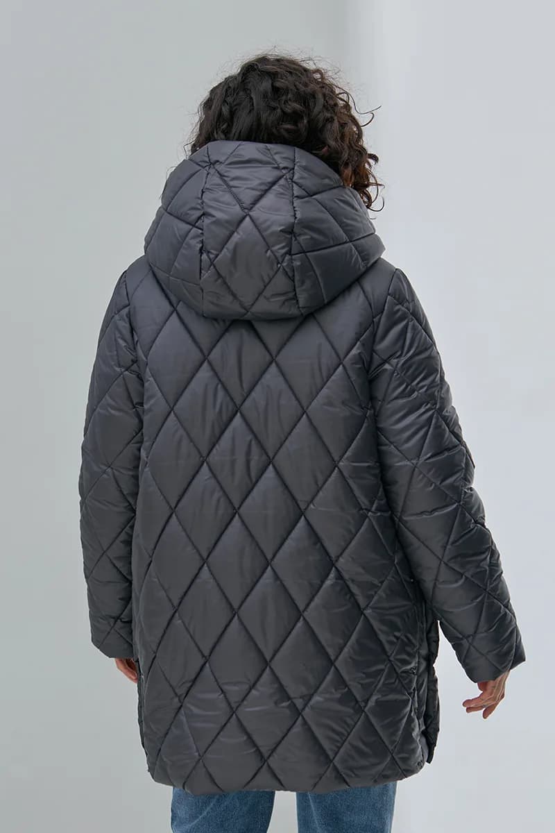Куртка для вагітних S-XL Юла мама AKARI OW-43.021 -сірий фото 7