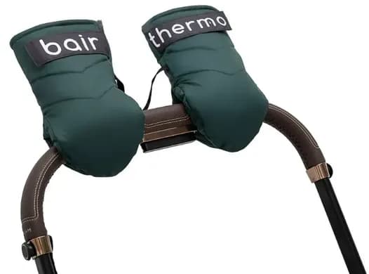 Рукавиці на коляску Bair Thermo Mittens 680678 forest green фото 2