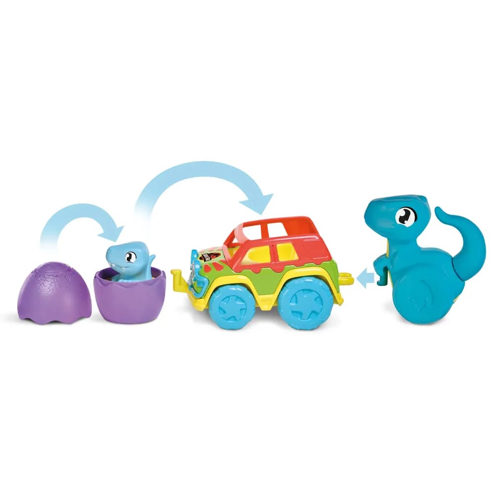 Іграшка розвиваюча TOMY Toomies Діномашинка E73251 фото 2