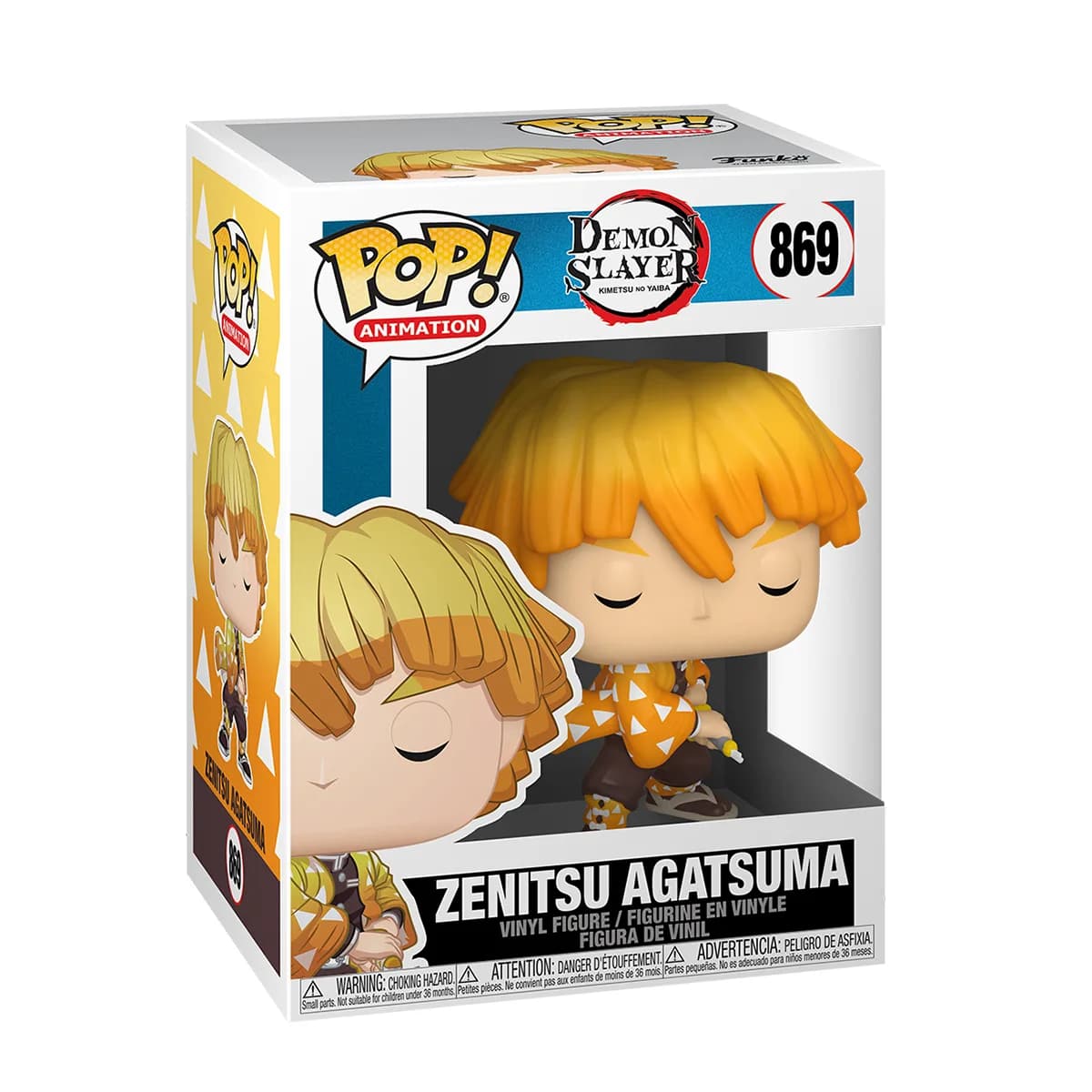 Ігрова фігурка FUNKO POP! cерії Вбивця демонів - Зеніцу Аґацума 49012 фото 2