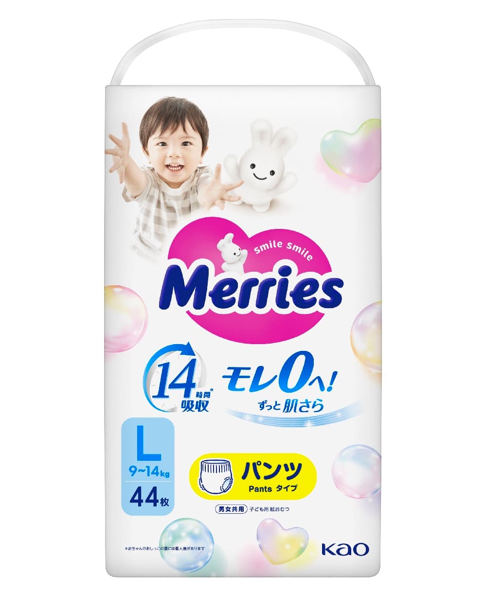 Підгузники-трусики Merries L 44шт 584750
