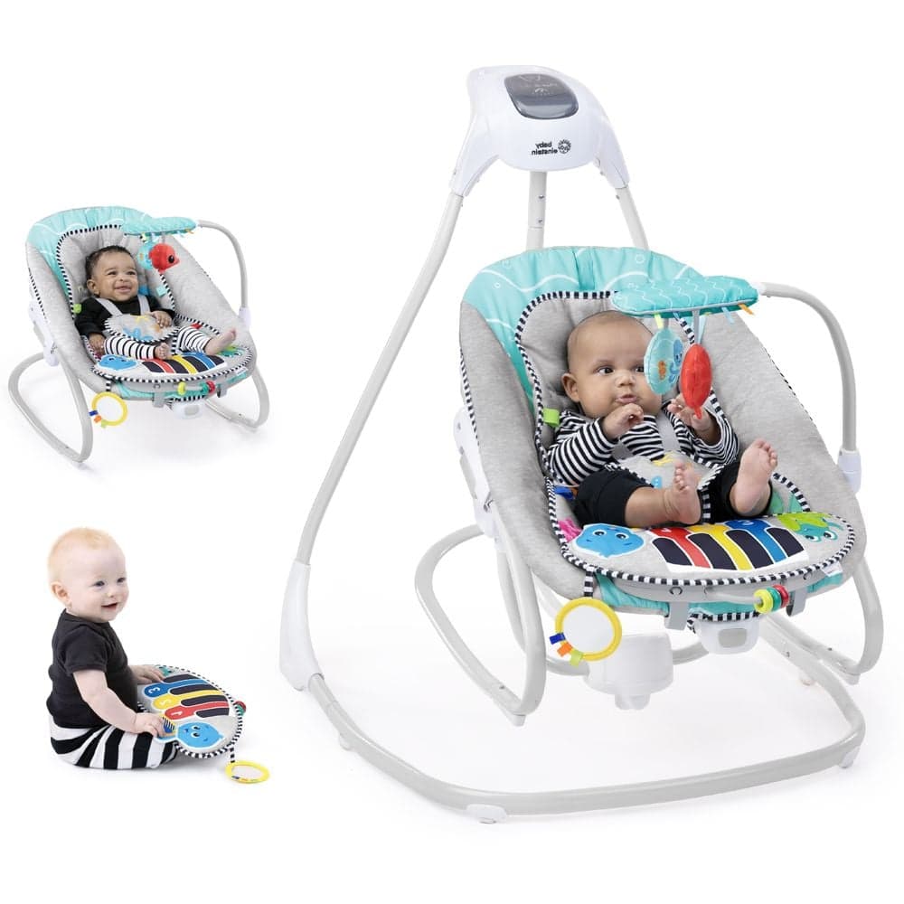 Крісло-гойдалка 4в1 Baby Einstein Kick to It 17405