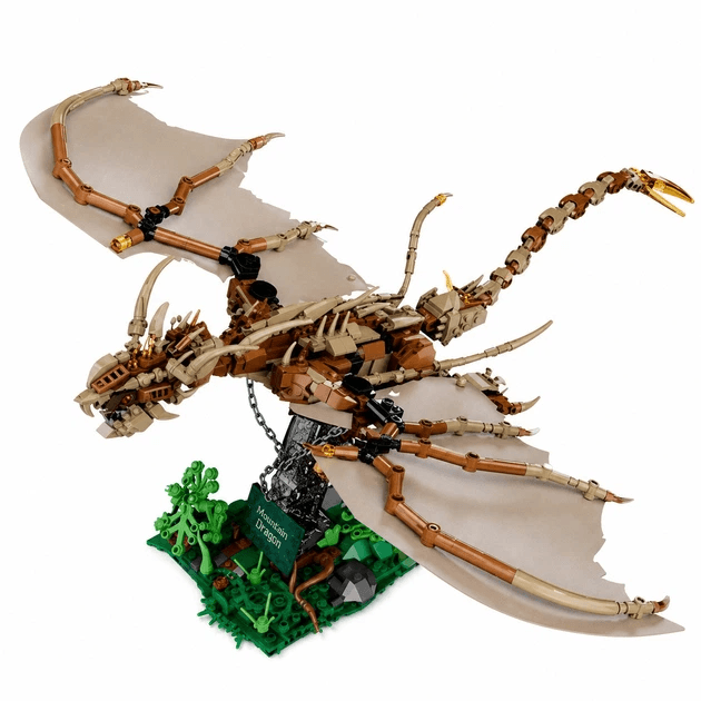 Конструктор Toys K Дракон Смоґ 886дет 7055