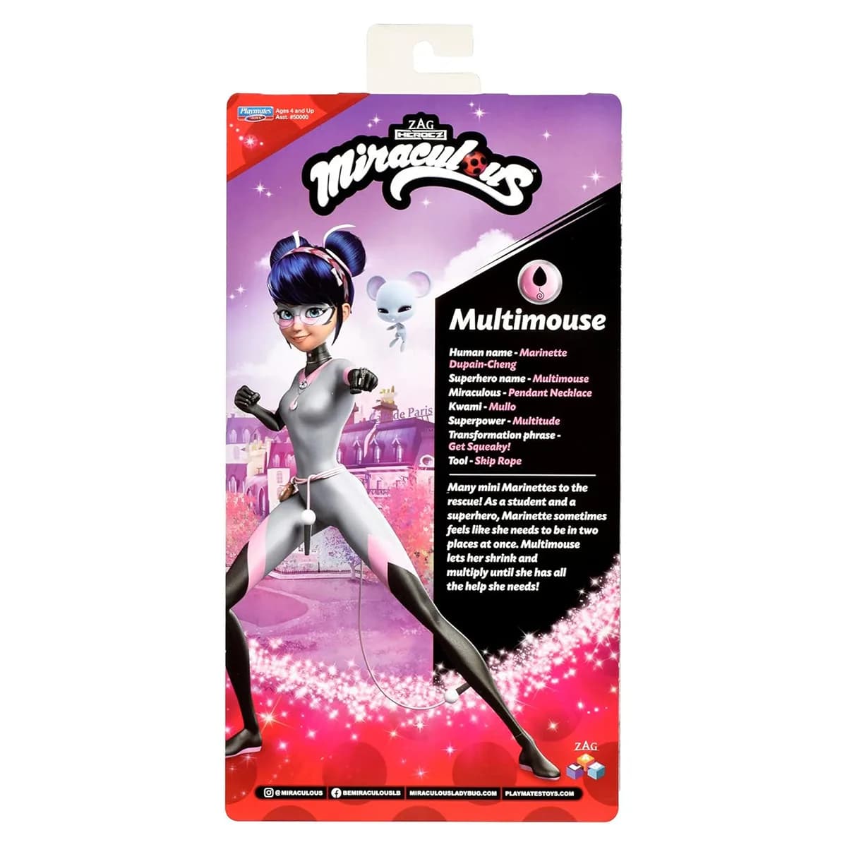 Лялька Miraculous Леді Баг і Супер-Кіт Мультимиша 50022 фото 2