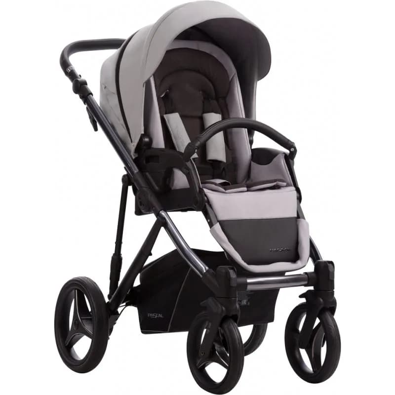 Коляска універсальна 2в1 Bebetto Pascal Premium Dark 01 503.25.21.D01 фото 3