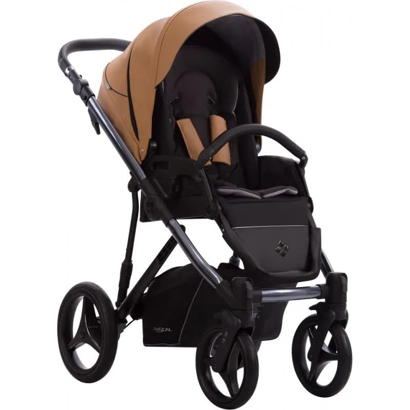 Коляска універсальна 2в1 Bebetto Pascal Premium Dark 03 503.25.22.D03 фото 5
