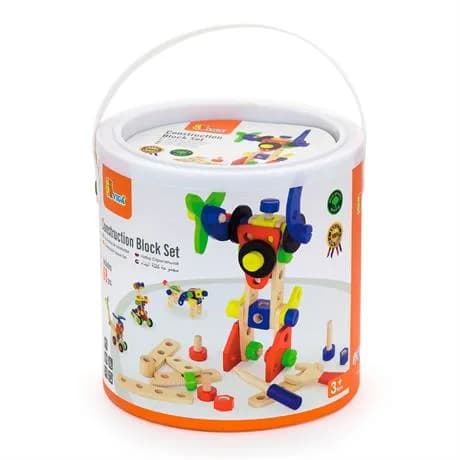 Конструктор дерев'яний Viga Toys 68дет 50382 фото 3 Конструктор дерев'яний Viga Toys 68дет 50382 фото 3