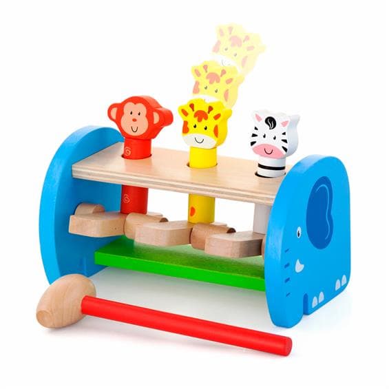 Стукалка дерев'яна Viga Toys Сафарі 50683