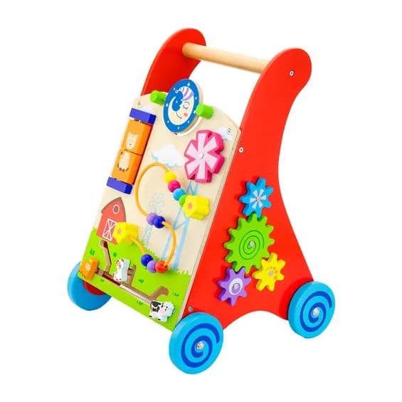 Ходунки-каталка дерев'яна Viga Toys 50950 фото 2