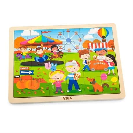 Пазл дерев'яний Viga Toys Пори року: Осінь 51271 фото 2