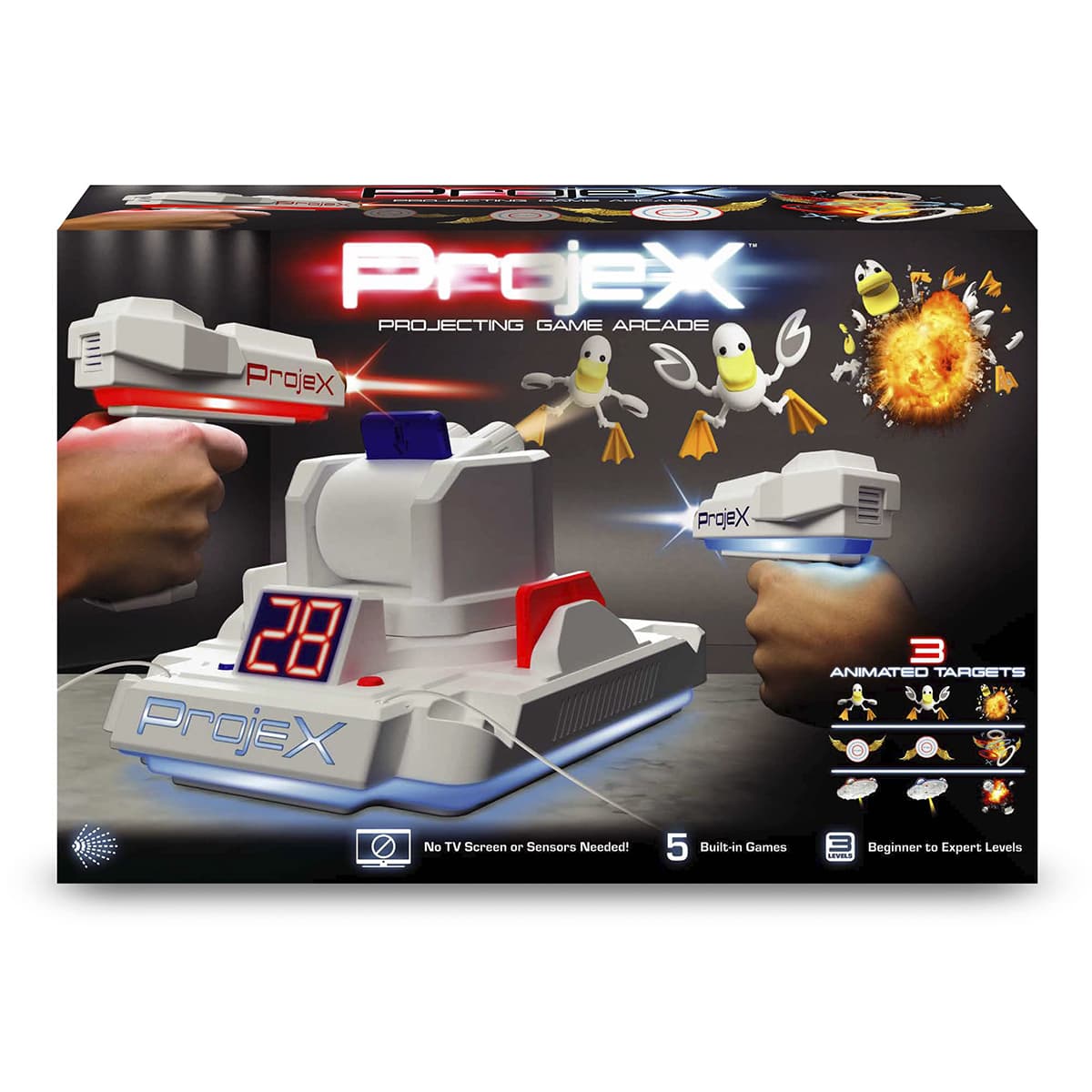 Ігровий набір Laser X для лазерних боїв Проектор Laser X Animated 52608