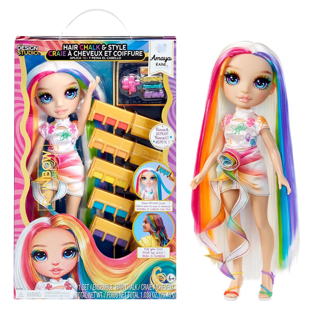 Ігровий набір з лялькою Rainbow High Амая 526780