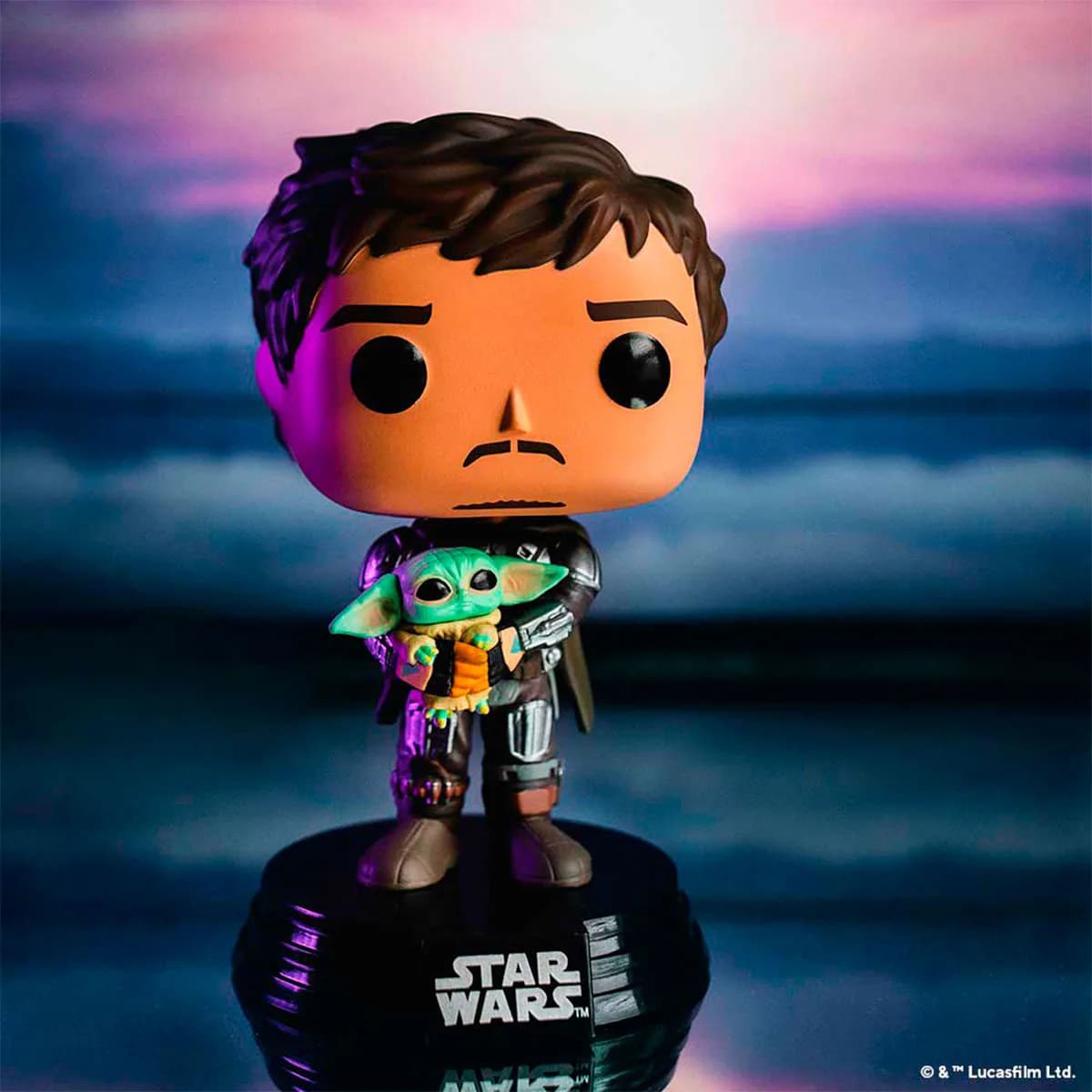 Ігрова фігурка FUNKO POP! cерії Зоряні війни - Мандалорець з Грогу 54525 фото 6