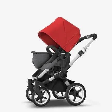 Прогулянковий блок Bugaboo до коляски для двійні DONKEY3 ALU/GREY MELANGE-RED 180128GM02 фото 3