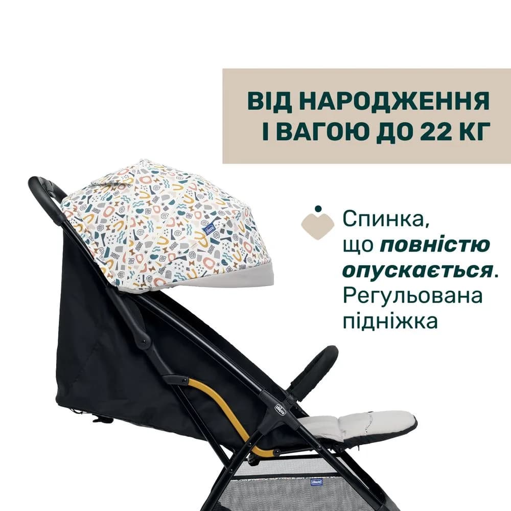 Коляска прогулянкова Chicco Glee Stroller 87068.78 фото 4