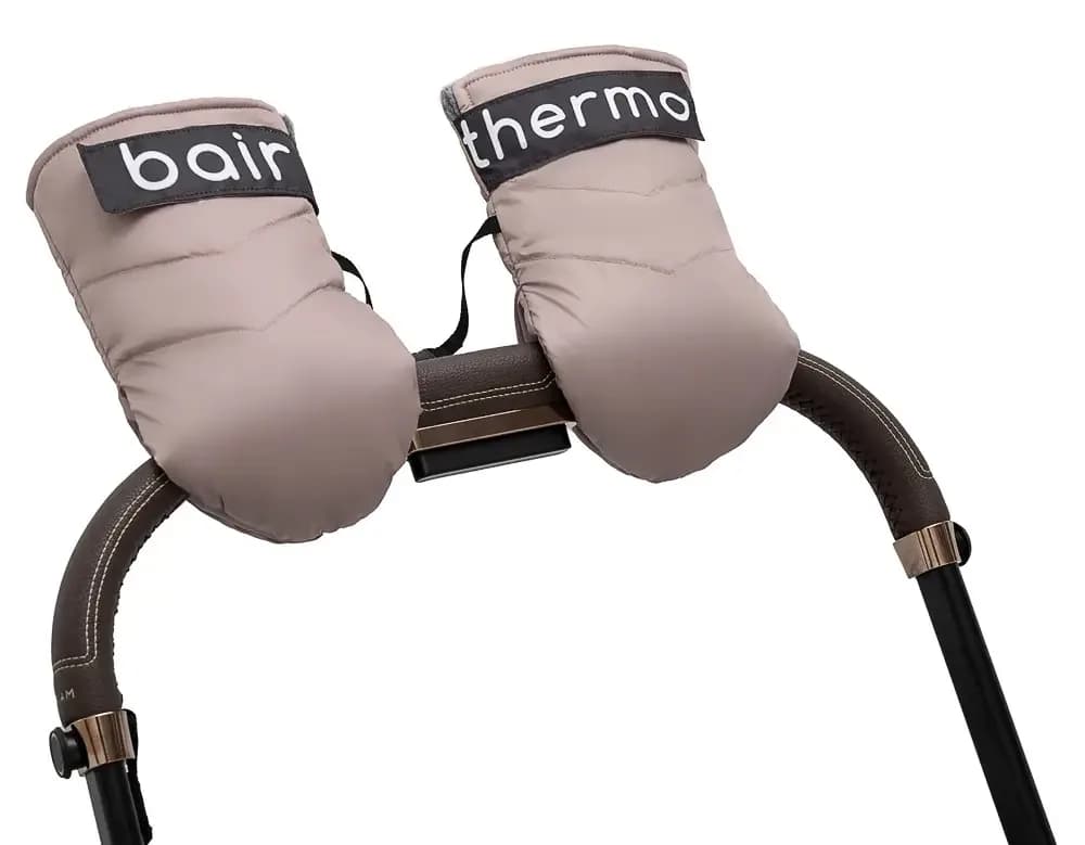Рукавиці на коляску Bair Thermo Mittens 680680 hot cappuccino фото 2