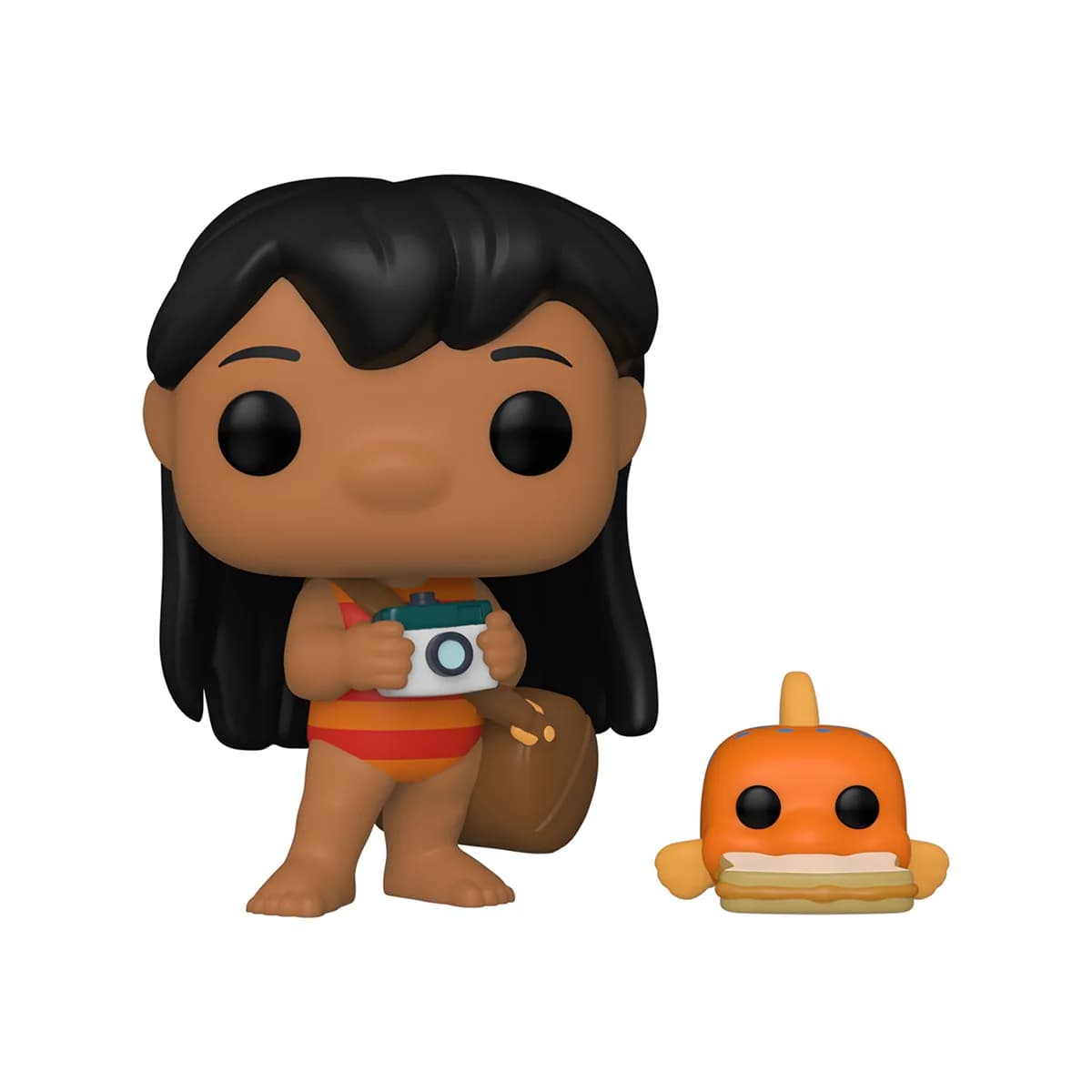 Ігрова фігурка FUNKO POP! cерії Ліло та Стіч - Ліло з рибкою 55621 фото 2