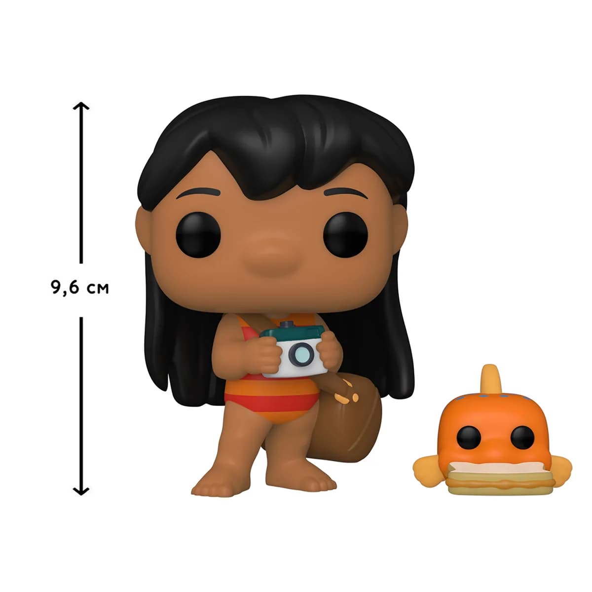 Ігрова фігурка FUNKO POP! cерії Ліло та Стіч - Ліло з рибкою 55621 фото 4