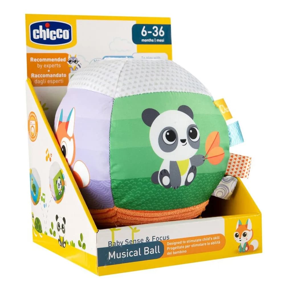 Іграшка м'яка музична Chicco М'ячик 11564.00 фото 6