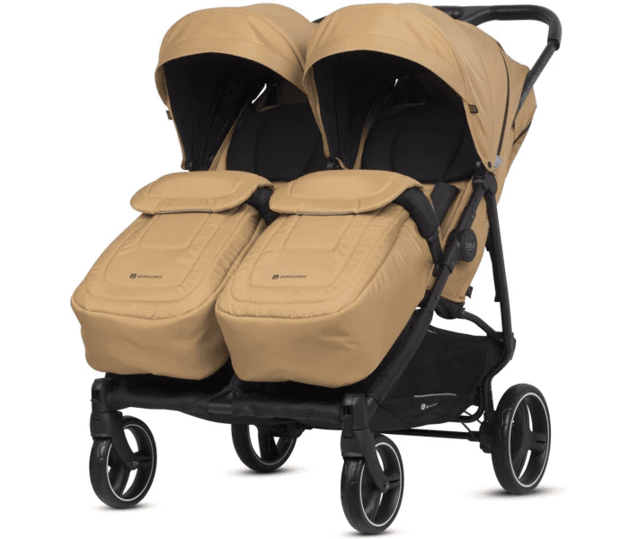 Коляска для двійні EasyGo Doblo 2024 EGDOB24-03 Camel