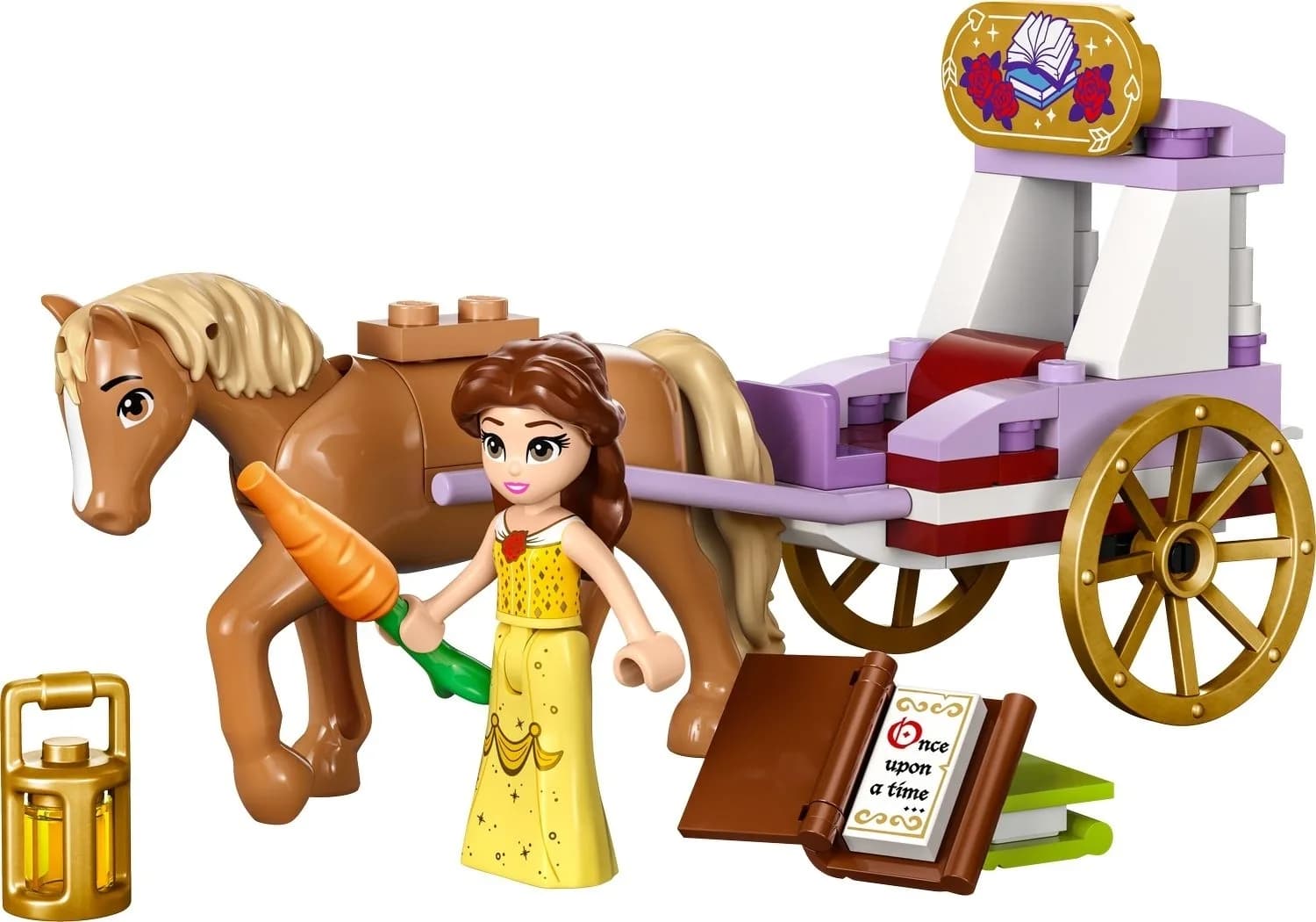 Конструктор Lego Disney Казкова карета Белль 62дет 43233 фото 3