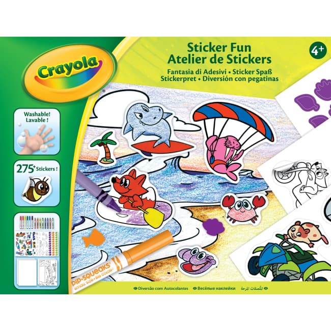 Набір для творчості з наліпками Crayola 256278.006