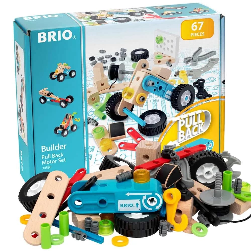 Конструктор BRIO Builder з інерційним мотором 67 ел 67 ел 34595 фото 3