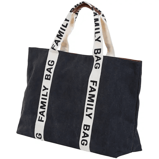 Сумка для мами Childhome Family bag canvas black CWFBSCBL