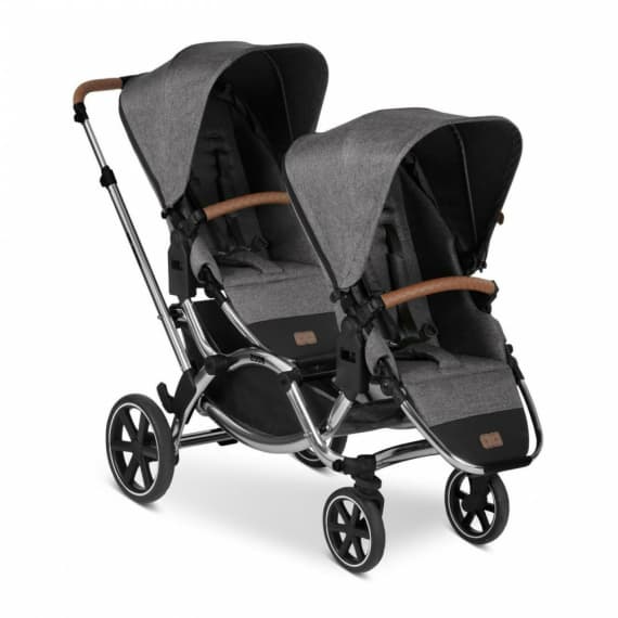 Коляска для двійні 2в1 ABC Design Zоом Asphalt 12002522003/K2
