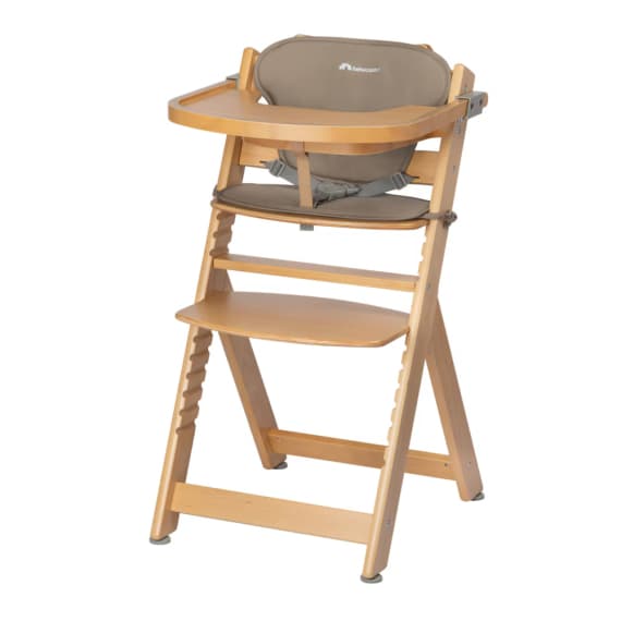 Стільчик для годування Bebe Confort Timba 2771014210 Natural Wood/Beige