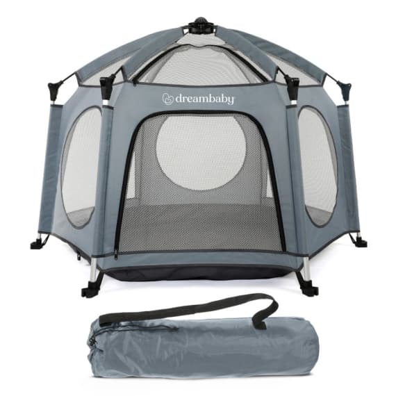 Манеж DreamBaby Adventure Blue/Grey G9510